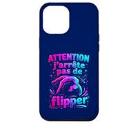 Gymnastique j’arrête Pas de Flipper pour Fille Gymnaste Coque pour iPhone 12 Pro Max
