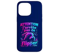 Gymnastique j’arrête Pas de Flipper pour Fille Gymnaste Coque pour iPhone 14 Pro Max