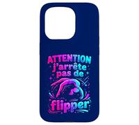 Gymnastique j’arrête Pas de Flipper pour Fille Gymnaste Coque pour iPhone 15 Pro