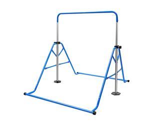 Gymnastique pliable de 80 kg - Barres réglables - Barre d'entraînement multifonction en acier - Portabilité - Barre de gymnastique pour exercices en intérieur et