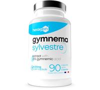 Gymnema Sylvestre 400mg - Jusqu’à +3 Mois de Cure - Soutien Naturel - Gestion des Envies Sucrées - Made in France - 90 Gélules Végétales - Vegan - Hexagon