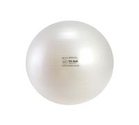 GYMNIC Fit Plus Blanc nacré Adulte Unisexe, Perle Blanche, Diamètre 75 cm
