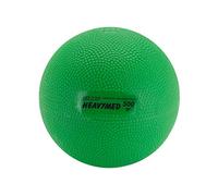 GYMNIC Heavy Med Compact Ballon lesté Ø 10 cm/500 g Vert pour l'entraînement et la rééducation, Surface antidérapante et Remplissage à l'eau, idéal pour Les Exercices de Force et de Coordination