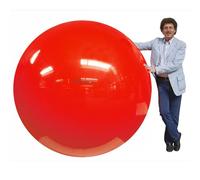 Gymnic Mega Ballon de Gymnastique Rouge Diamètre 180 cm