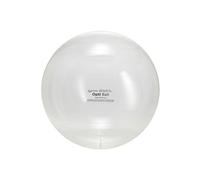 GYMNIC Opti Ball Ballon Gonflable Transparent Ø 75 cm, pour la physiothérapie et la rééducation, idéal pour Les Exercices posturaux, Le Pilates et Les activités motrices avec contrôle visuel