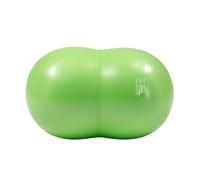 GYMNIC Physio Roll Plus Balle Double Ø 55 cm/L 90 cm Vert Citron, pour la physiothérapie, avec système Anti-éclatement et système BRQ, idéale pour Les Exercices d'équilibre