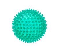 Gymnic Reflexball balle rigide Ø 10 cm en forme de hérisson, verte, pour massage et réflexologie, idéale pour le relâchement myofascial, la stimulation circulatoire et le bien-être musculaire