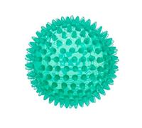 Gymnic Reflexball balle rigide Ø 10 cm en forme de hérisson, verte, pour massage et réflexologie, idéale pour le relâchement myofascial, la stimulation circulatoire et le bien-être musculaire