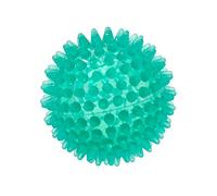 Gymnic Reflexball balle rigide Ø 8 cm en forme de hérisson, verte, pour massage et réflexologie, idéale pour le relâchement myofascial, la stimulation circulatoire et le bien-être musculaire