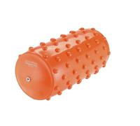 Gymnic Trigger Roll Rouleau de massage gonflable Ø 16x30 cm orange pour le massage myofascial et le relâchement des points de tension, idéal pour le Pilates et les étirements