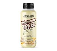 GymQueen Mamma Mia Sauce Zero 265 ml, faible en calories et sans graisse, pour affiner les plats ou comme vinaigrette, végétarien, Vanilla Dream