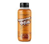 GymQueen Mamma Mia Sauce Zero 265 ml, faible en calories et sans graisse, pour affiner les plats ou comme vinaigrette, végétarien, Caramel Salé