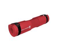 Gymreapers Barbell Squat Pad - Protection de pont pour poussée de hanche, squats, fentes - Soutien des hanches, protection du cou pour barre (rouge)