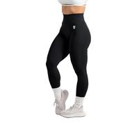 Gymreapers Infinity Legging d'entraînement sans Couture pour Femme Taille Haute sans Couture pour Exercice, Course à Pied, Yoga Actif, Noir, Taille S