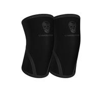 Gymreapers Manchons de coude pour haltérophilie, dynamophilie et développé couché, soutien et compression pour soulager la douleur des tendinites, équipement d'entraînement en néoprène de 5 mm pour