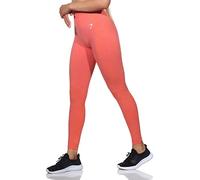 GYMSHARK Legging Vital Seamless 2.0 pour femme, couleur : rose-orange chiné ; taille : M, Orange