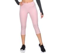 GYMSHARK Pulse Cropped Legging pour femme, Rose, S