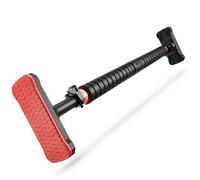 Gymtek Barre de Tractions Réglable 70-100 cm, Barre de Traction Porte, Pull Up Bar Antidérapante pour Calisthenics, Barre de Porte Musculation Montable Intérieur, Chin up Bar max entre 150 kg, Rouge