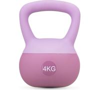 Gymtek® Haltère souple Kettlebell - poids 4kg - Haltère boule, haltère à lancer, poids boule pour home gym, fitness, pilates, musculation