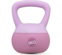 Gymtek® Haltère souple Kettlebell - poids 6kg - Haltère boule, haltère à lancer, poids boule pour home gym, fitness, pilates, musculation