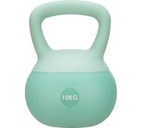 Gymtek Kettlebell 10 kg, Poids Pilates pour Femmes, Soft Kettlebell pour Workout, Haltere Musculation avec poignée, Fitness Kettlebells Doux, Ideal Fitness materiel pour Sport Maison, Couleur Menthe
