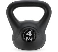 Gymtek Kettlebell 4 kg, poids pour la musculation, l'entraînement avec poignée ergonomique, kettlebell pour entraînement musculaire, appareils de sport pour la maison, le fitness, la gymnastique