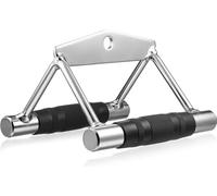 Gymtek® Station de Musculation, Poignée de tirage, Poignée de Triceps, Barre de Biceps