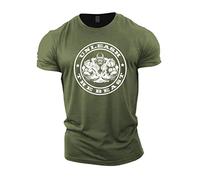 GYMTIER Mens T-Shirt de Musculation - Unleash The Beast - vêtements d'entraînement de Gym