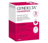 Laboratoire CCD – Complément alimentaire GynDelta 36 mg Canneberge – 90 gélules végétales – Sans OGM