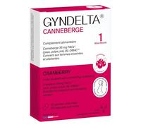 Laboratoire CCD - Complément alimentaire Gyndelta Cranberry 36 mg PACs - 30 gélules végétales