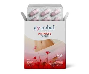 GYNEBAL - Probiotiques Femme pour la Flore Intime - Protection Vaginale - Aide à Prévenir les Infections - Lactobacillus Rhamnosus & Acidophilus - 30 Gélules