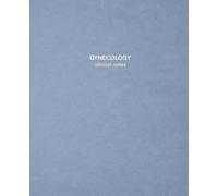 Gynecology Clinical Notes: Ultrasound Clinical Notebook for Sonography Students | 7.5 x 9.25 | 150 Cream College Ruled Pages with Date & Topic | Clinical Core Collection - Puff Blue Edition