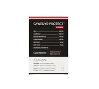 Gynedys Protect - Confort Prémenstruel, Règles Douloureuses - Magnesium, Vitamine B6, PEA, Alchemille, Huile De Bourrache, Artichaut - Aragan - 40 Gélules