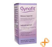 GYNOFIT Gel Vaginal Acide Lactique 5 ml x 6 Applicateurs Apaise Démangeaisons