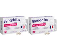 Gynophilus Oral - Probiotique Flore Intime avec Zinc - Complément Alimentaire Soutien de la Flore Intime & Système Immunitaire - Fabriqué en France - 20 Gélules Gastro-résistantes (Lot de 2)