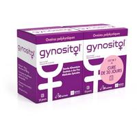 Gynositol Myo-Inositol et Vitamine B9 (5-MTHF), Lot de 2 Boîtes | 30 Sachets par Boîte
