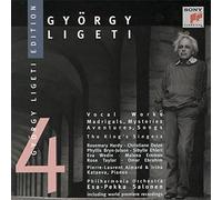 György Ligeti Edition 4: Vocal Works (Madrigals, Mysteries, Aventures, Songs) - The King's Singers / Philharmonia Orchestra / Esa-Pekka Salonen