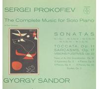 Gyorgy Sandor - Sergei Prokofiev Complete Music for Solo Piano Vol.1 (VINYL-BOX)