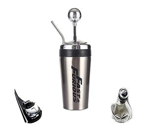 GYORI Fast and Furious De 10 Gobelets,Gobelet À Eau Fast and Furious 9, Coupelles De Style Levier De Vitesses, Keep Cup, Reusable Coffee Cups, Smoothie Cups Meilleur Cadeau pour Les Fans De Cinéma