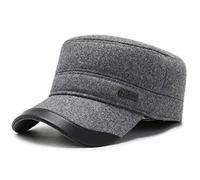 GYOUFU Casquette de Baseball pour Homme Casquettes d'hiver (Gris 03),57-61,Large