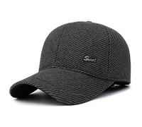 GYOUFU Casquette de Baseball pour Homme Casquettes d'hiver (Gris 04),57-61,Large