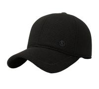 GYOUFU Casquette de Baseball pour Homme Casquettes d'hiver (Noir 07),57-61,Large