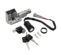 GYOUZA Clé de Verrouillage de siège de commutateur d'allumage Plug and Play avec Serrure de Casque en Alliage d'aluminium for sur Ron Light Bee X160 X260 SX Nouvelle Moto