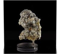 GYPSE - Pierre Naturelle en provenance de France, Chessy-les-Mines, Rhône, Auvergne-Rhône-Alpes Roche de Gypse Authentique, 63.20 ct - Certificat d'Authenticité Inclus 54 x 38 x 20 mm G