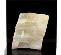 GYPSE - Pierre Naturelle en Provenance de France, Le Puy-en-Velay, Haute-Loire, Auvergne-Rhône-Alpes Roche Cristalline, Propriétés Spirituelles 443.30 ct - Certificat d'Authenticité Inclus 68 x 56 x 1
