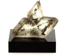 GYPSE - Pierre Naturelle en Provenance de France, Sinard - Roche naturelle pour la décoration intérieure et la lithothérapie 72.4 ct - Certificat d'Authenticité Inclus 38 x 28 x 13 mm G