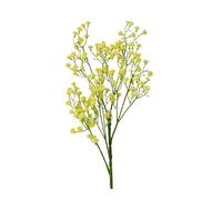 Gypsophile artificiel avec tige 22 x 65 cm - Fleurs décoratives - Fleurs décoratives pour décoration florale Arrangement floral Décoration de table - Fleur de tige - Jaune