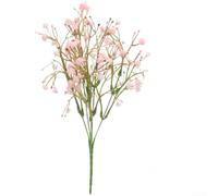 Gypsophile synthétique en spray floral pour décoration de mariage, réception, vase, maison, escalier, jardin (rose)