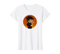 Gypsy Flamenco T-Shirt Graphique avec Valeur, Femme, Blanc, M