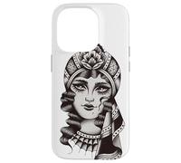 Gypsy Girl Flash Tatouage diseur de Bonne Aventure Coque pour iPhone 14 Pro